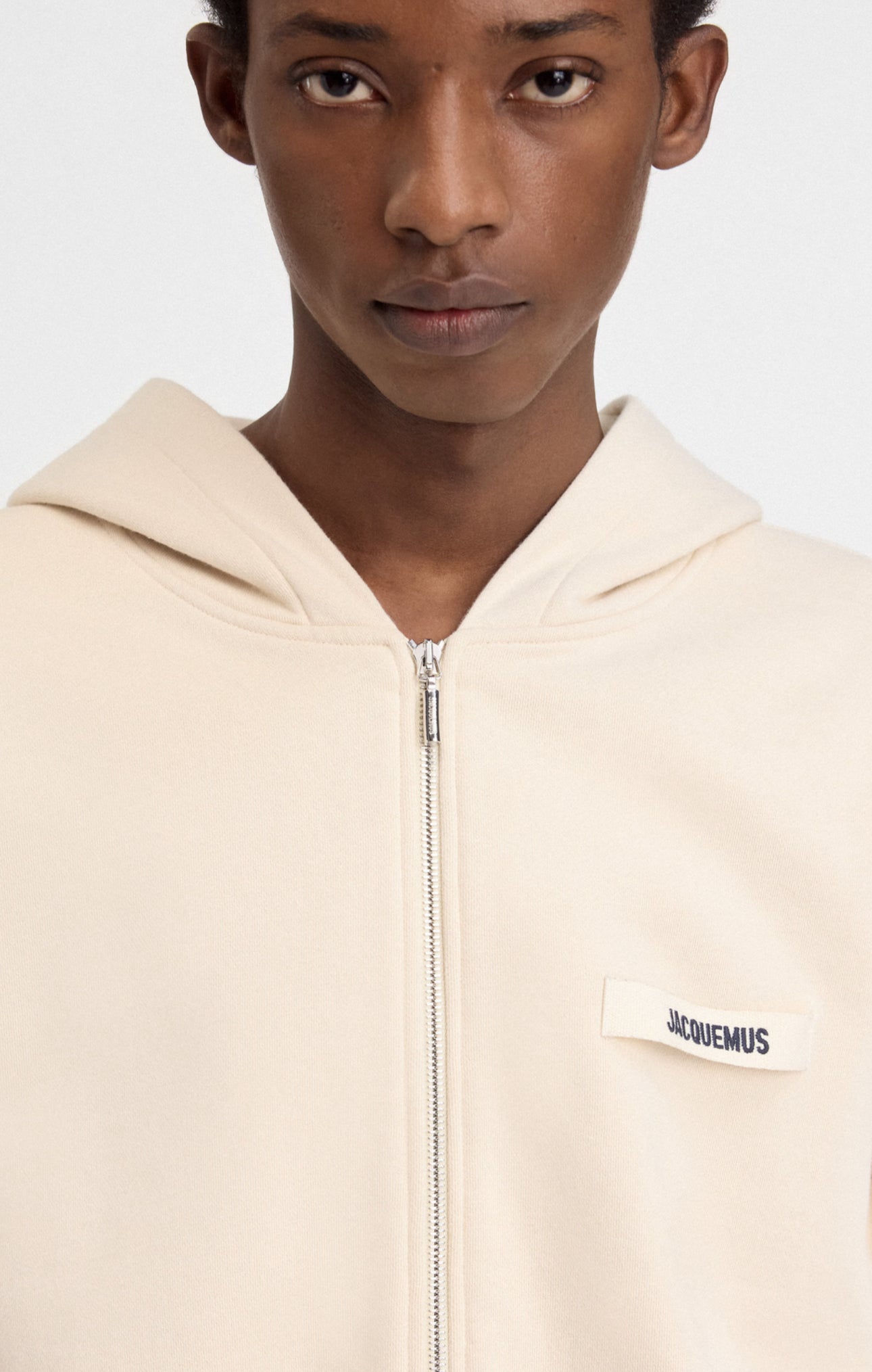 Jacquemus - Le hoodie Gros Grain zippé