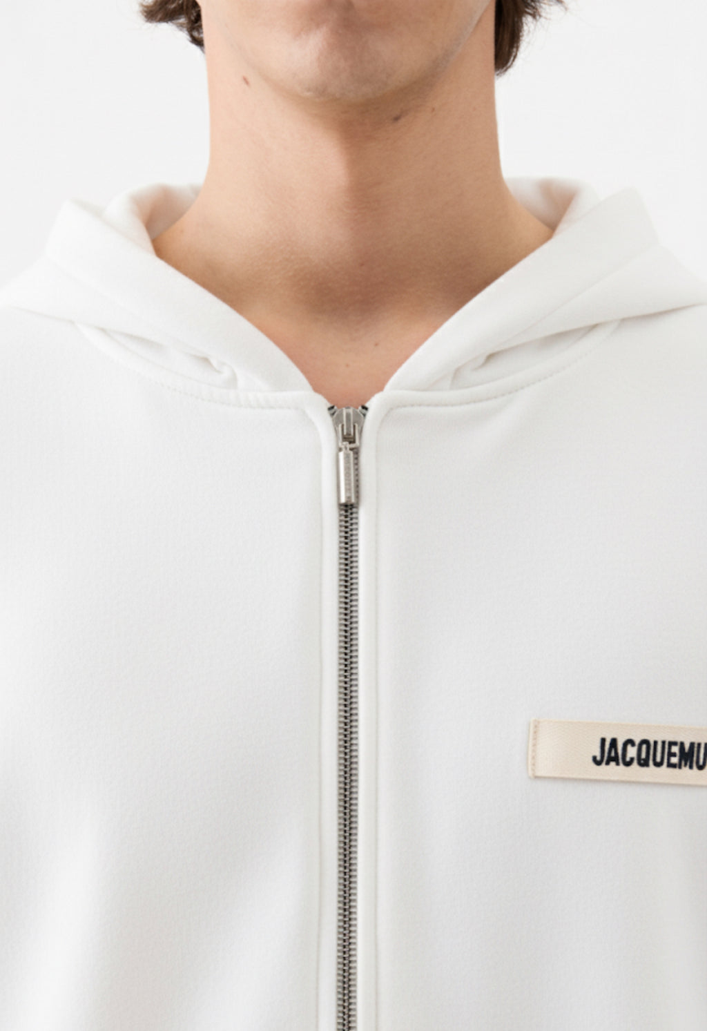 Jacquemus - Le hoodie Gros Grain zippé