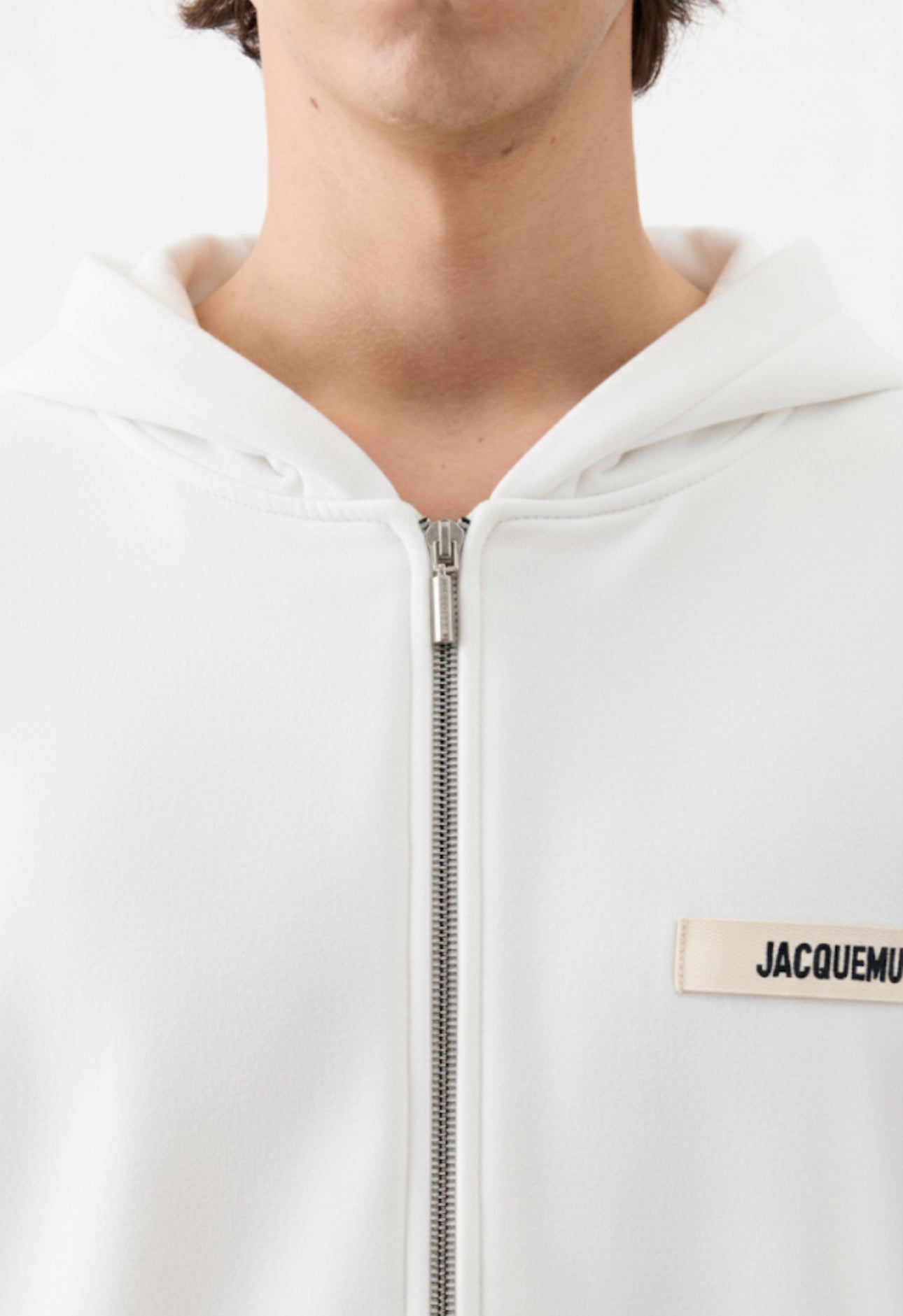 Jacquemus - Le hoodie Gros Grain zippé